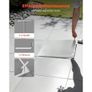 Manhole Cover with Frame, 600 x 600mm Invisible Recessed Septic Tank Access Covers, Aluminum Alloy Embedded Drain Channel Inspection Cover Image 2