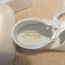 Brand new baby girl ivory christening shoes size 18 Image 5