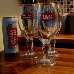 3 Stella Artois Chalices