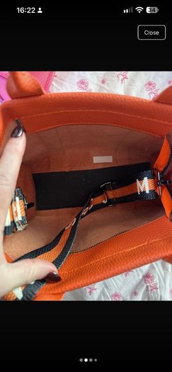 Medium Orange Tote