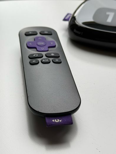 Roku 1 Streaming Media Player Model 2710 HD Box Remote & Power Lead