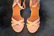Ivory sandals size 5