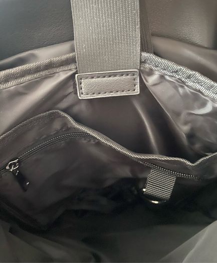 Black Leather Style Satchel/Bag