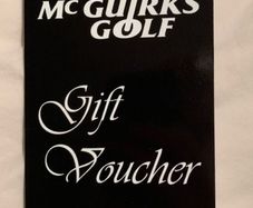 Mcguirks golf voucher