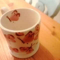 Emma Bridgewater rare mug Butterflies
