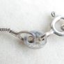 Vintage Sterling Silver 925 Pendant And Chain L-17 - 6,16g Image 7