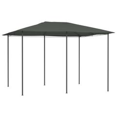 Gazebo 3x4x2.6 m Anthracite 160 g/m