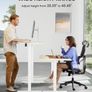 Electric Standing Desk Height Adjustable 120 x 60 cm Image 4