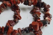 Red Jasper, Poppy Jasper, semi-precious stone necklace