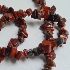 Red Jasper, Poppy Jasper, semi-precious stone necklace