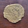 1519 Hammered Gold Ecu, Francis 1st of France. 'Gold Ecu with sun'. 3 grams of medieval gold! Image 6
