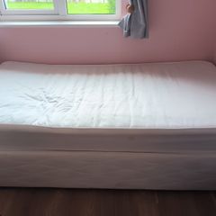 single bed base and mattress