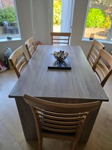 Table and 6 Chairs