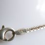 Vintage Italy  925 Sterling Silver 1.9mm Tinsel Chain Necklace Length 20" - 2,9g Image 10