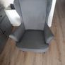 Armchair or armchairs , Ikea STRANDMON grey , wing chair , 120e Image 4