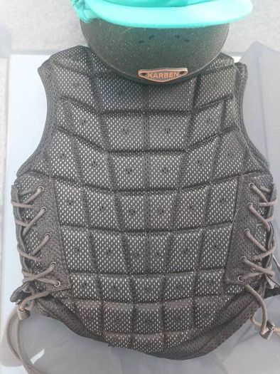Champion back protector & Horse Riding helmet