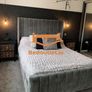 Ottoman Upholstered Bed, Double Bed with Hydraulic Lifting Bar, Height Adjustable Padded Headboard, Metal Slatted Frame, Youth Bed, Adult Bed Image 6