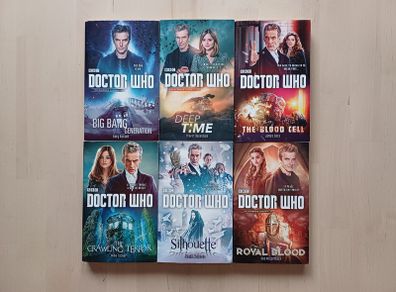Doctor Who Peter Capaldi x 6 Books (BBC Science Fiction Paperbacks 2015 NEW)