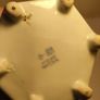 7" Signed Hand Painted Hexagon Ginger Jar Image 9
