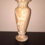 Pale Yellow/Cream Toned Onyx Stone Vase Image 3