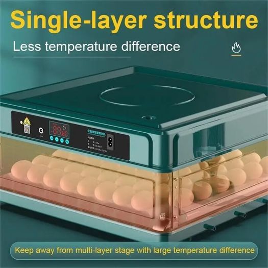 24 Egg Automatic Incubator with Auto Water Refill Digital Temperature Control & Humidity System