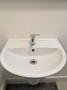 Mito Basin with mixer tap