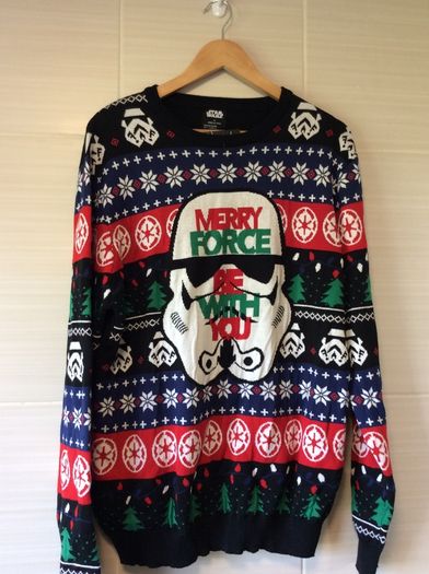 Star Wars Christmas Jumper. Official Star Wars Merch. Brand New With Tags. Collect In Dublin Or Receive Via Post.