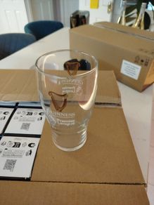 Guinness pint glasses