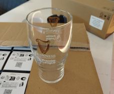 Guinness pint glasses