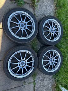 WORK Emotion 11R 18x7.5J ET47 5x114.3 Alloy Wheels
