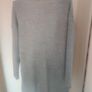 River Island Grey Knitted Cowl Neck Jumper Dress Size Uk12/14 Eu40/42 Postage Included Image 2