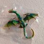 Enamel Dragon Brooch Image 2