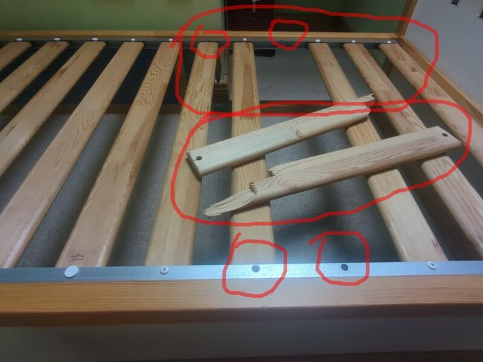 Ikea Kura bed (no mattress) FREE