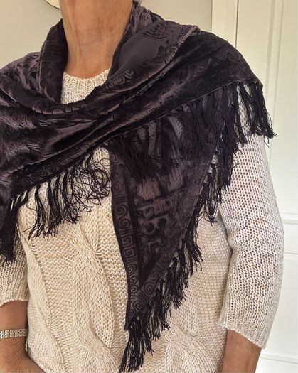 Ladies River Island Purple Scarf / Shawl