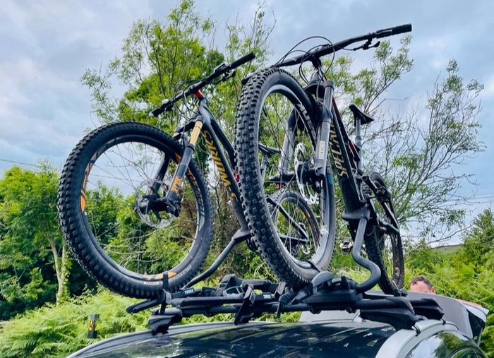 Thule bike roof rack