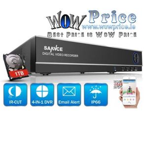 Sannce 8ch 1080n Hdmi Dvr 720p Cctv Home Security Digital Video Recorder 1tb