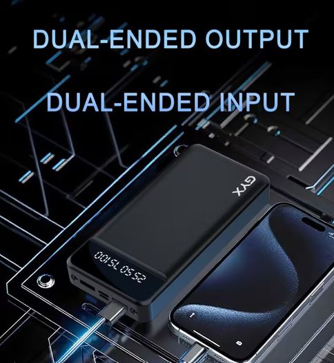 10000Mah Power Bank, Fast Charging Outdoor Portable Charger 2 USB 3.0 Type C QC PD4 with LED Display