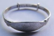 Vintage Sterling Silver Baby Bangle 4,36g