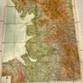 Geographia contour road map of England and Wales, on cloth, scale 3 miles to 1 inch. Image 7
