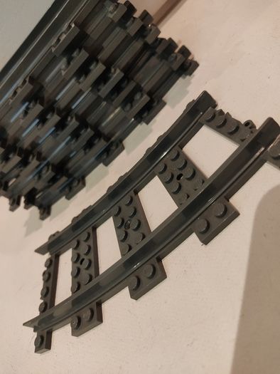 Lego City Train Tracks Curved 53400 x8 RC