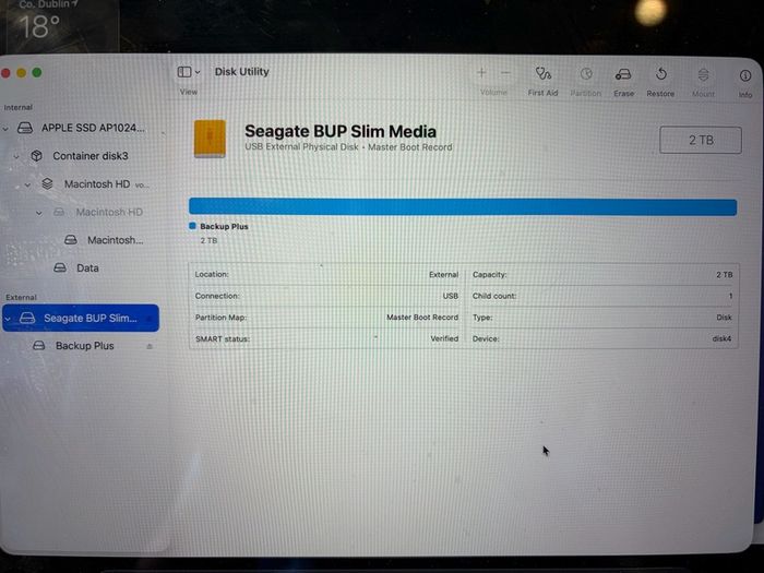 Seagate Backup Plus Slim 2TB External Hard Drive