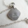Vintage Sterling Silver .925 Azuni Pendant and Necklace - Full Hallmark length 18" - 3,2g Image 8