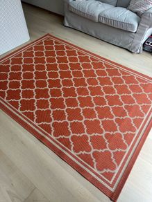 Terracotta Indoor and Outdoor Rug