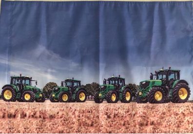 John Deere Tractor flag (sky).3ft x 2ft