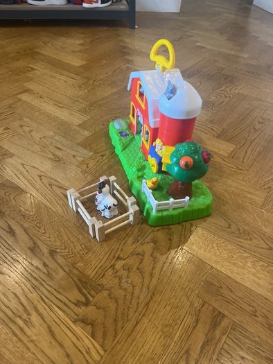 Toy farmhouse.