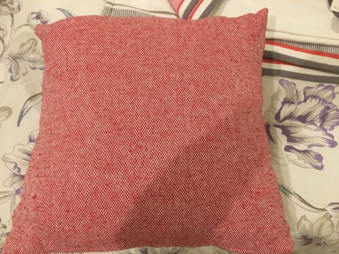 Nice pink cushion by Helen James