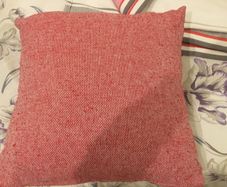 Nice pink cushion by Helen James