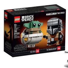LEGO BrickHeadz Star Wars The Mandalorian & The Child Set 75317 Brand New Factory Sealed