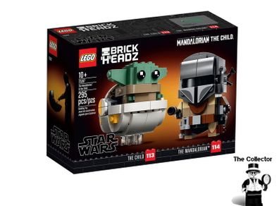 LEGO BrickHeadz Star Wars The Mandalorian & The Child Set 75317 Brand New Factory Sealed