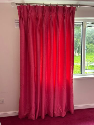 curtains & pole